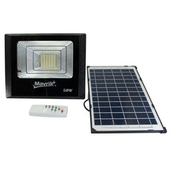 Reflector Led C/Panel Solar 50W MAVRIK 8029