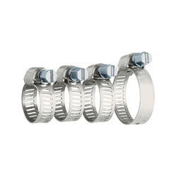 Bolsa C/10 Abrazaderas Mini Sin Fin Reforzadas #7, 1/2 -7/8', FIERO (AB-07)(44256) **