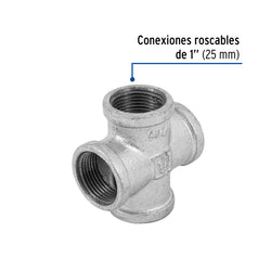 Cruz Galvanizada  1"  AR A091710