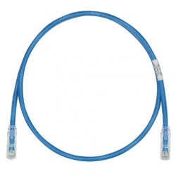 CABLE RED  ETHERNET UTP6  ARMADO CUBIERTA Y CONECTORES 1 MTRO AZUL (342575)