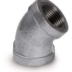 Codo Galvanizado  1/8"  X  45   AR A090301
