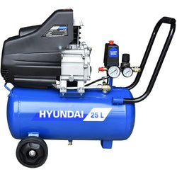 COMPRESOR+ PISTOLA + MANGUERA  25L HYUNDAI (HYAC25K)
