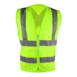 Chaleco Fluorescente Amarillo Unitalla JYRSA (ECO-1139AMCR)