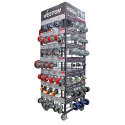 PAQUETE DE RODAJAS + EXHIBIDOR EN COMODATO WESTON (EX-RODAPAQ)