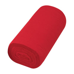 ROLLO DE 50 MTS DE FRANELA ROJA DE ALGODON KLINTEK (57002)