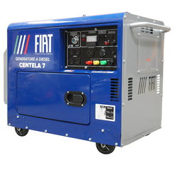 Generardor de Luz FIAT 7000W Diesel 13HP con ATS (CENTELA7TA)