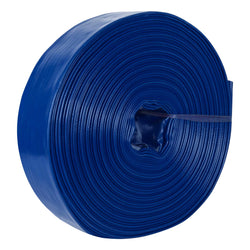 Manguera plana p/descarga de agua, PVC flexible, 3' x 50 m TRUPER (M35D) (100865)