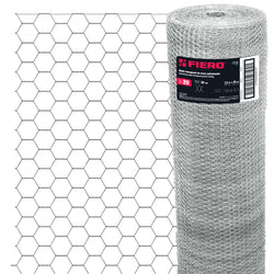TELA HEXAGONAL POLLERA DE 38MM X 1.50M ROLLO DE 45 MTS FIERO (44660)