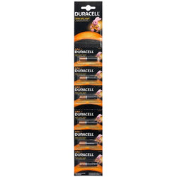 PILA ALCALINA DURACELL AAA TIRA C/6 PZAS