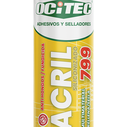 Silicón Ácrilico Acrycaulk-799 Blanco 280 Ml OCI A799W4524