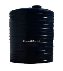 TANQUE REFORZADO R-20 NEGRO  10,000 LTS AQUAFORTE