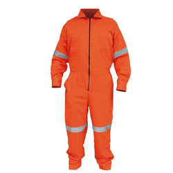 Overol de Gabardina Naranja con Reflejante FORTE (OVER-NREF-XL)