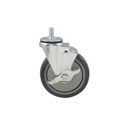 Rueda Para Carro Utilitario de Poliuretano 5" con Freno Urrea (RAS)