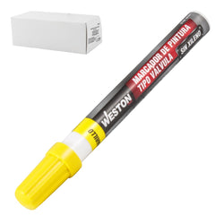 MARCADOR DE PINTURA TIPO VALVULA AMARILLO WESTON (STM-W005)