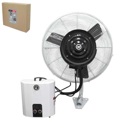 VENTILADOR DE PARED CON ROCIADOR 24" 127V 1/3HP WESTON (VN-1045)