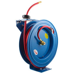 CARRETE RETRACTIL DE ACERO CON MANGUERA AIRE 3/8'' X 50' WESTON (W-70730)