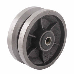 RUEDA FIERRO C/RANURA V 5X2" WESTON (Y-1140-127)