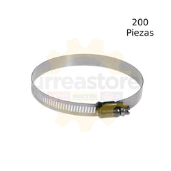 Abrazadera mini sin fin de acero inoxidable de 1/4" a 5/8" URREA (137728)
