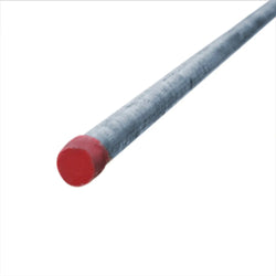 Tubo Galvanizado  1"  C-40  A53  T. Rojo 6.4 Mts AR A200110
