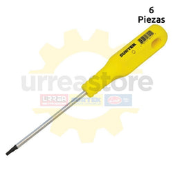 Destornillador amarillo barra redonda punta Torx T30 SURTEK (D4330)