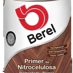 BARNIZ PRIMER DE NITROCELULOSA BLANCO 1 LITRO BEREL (PN0010-4)