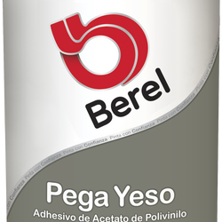Adhesivo Pega Yeso Blanco  574 4 Litros BEREL