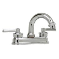 Mezcladora P/Lavabo Cromo Man Palanca Cierre 90° RUGO (24-TP)