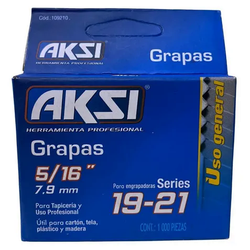 Grapa Serie 19-21 De 5/16" AKSI 109210