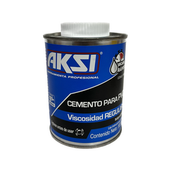 Pegamento PVC Azul 500 ML Humedas y Secas AKSI 109925