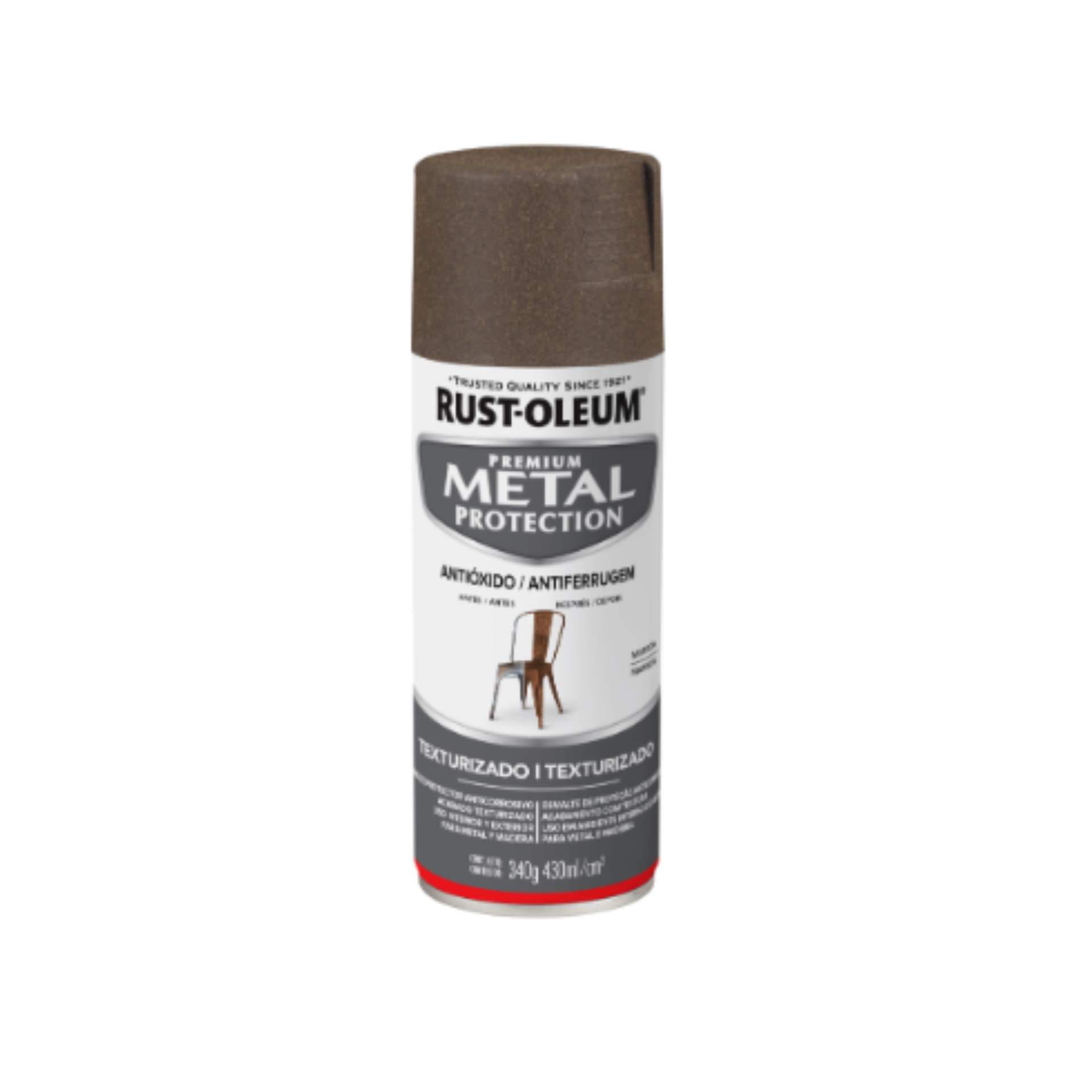 Rust Marron Aerosol Metal Protection Texturizado Marron 340 G Rust-Oleum 272095 ...