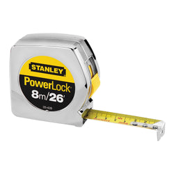 Flexómetro 8 Mts Metálica PowerLock STANLEY 33-428