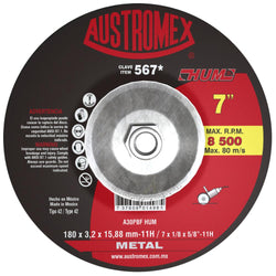 Disco Corte Metal 7" X 1/8" X 7/8" AUSTROMEX 567