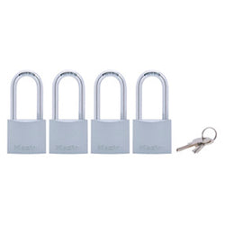 Candado Gancho 1 1/2" G.L. Juego 4 Pzas MASTER LOCK 740ESPQLF