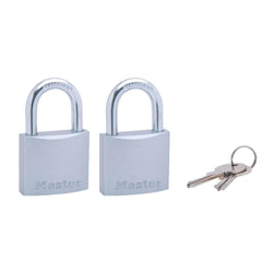 Candado 40 Mm Juego 2 Candados MASTER LOCK 740ESPT