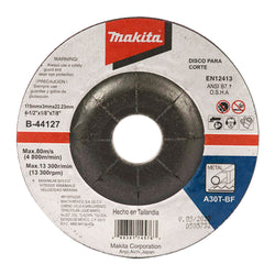 Disco Corte Metal 4 1/2" X 1/8" X 7/8" MAKITA B44127