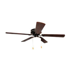 Ventilador de Techo C/Lámpara 5 Aspas 52" Nogal KLEY KLEIMAN VT-003