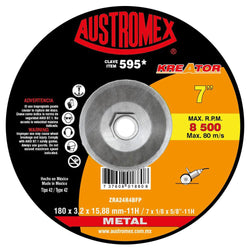 Disco Corte Metal 7" X 1/8" X 7/8" KREATOR AUSTROMEX 595