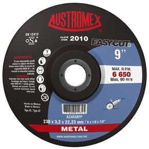 Disco Corte Metal 9" X 1/8" X 7/8" EASy-CUT AUSTROMEX 2010