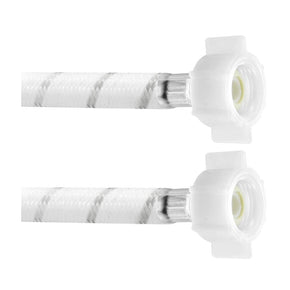 Alimentador Para Lavabo y Fregadero 1/2" AM X 1/2" AM X 40 Cm 3921 FAMAFLEX POLIACETAL