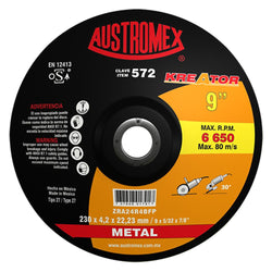 Disco Corte Metal 9" X 5/32" X 7/8" KREATOR AUSTROMEX 572