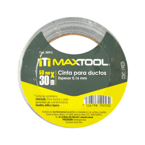 Cinta para Ductos 2"X 10 Mts MAXTOOL 305911
