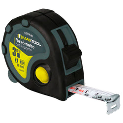 flexómetro Anti-Impacto 3 Mts MAXTOOL 301631