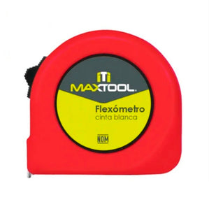 flexómetro 3 Mts Rojo MAXTOOL 301612