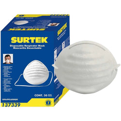 Mascarilla Para Polvos Caja Con 50pz Surtek 137339C