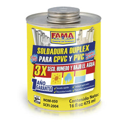 Pegamento CPVC Y PVC 8 Oz 240 ml 2824 FAMA