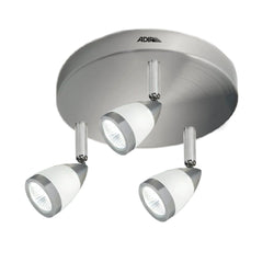 Luminario decorativo Cromado 3X25W Circular ADIR 5501