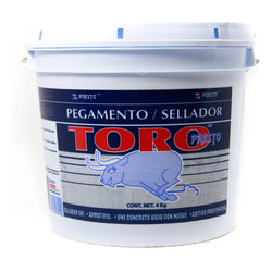 Pegamento Resina Multi Usos y Sellador 5X1 Bco-Transpte. Cubeta 4Kg. TORO PRESTO 8214