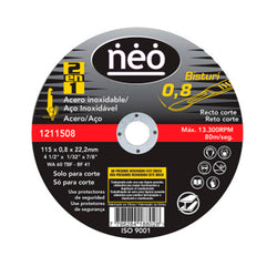 Disco Extrafino de Corte 4 1/2 x0.8 SYNERGY NEO 1211508