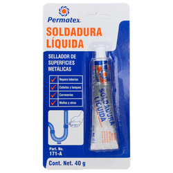 Soldadura En Frio Tubo 40 Gramos Permatex 171-A