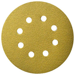 Disco De Lija Con Velcro G-80  5" TENAZIT TSA4 GOLD 1734